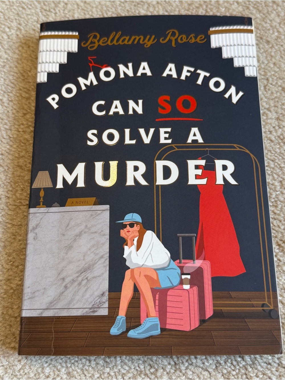 3/$15 2025 Pomona Afton Can So Solve a Murder, by Bellamy Rose - softcover book